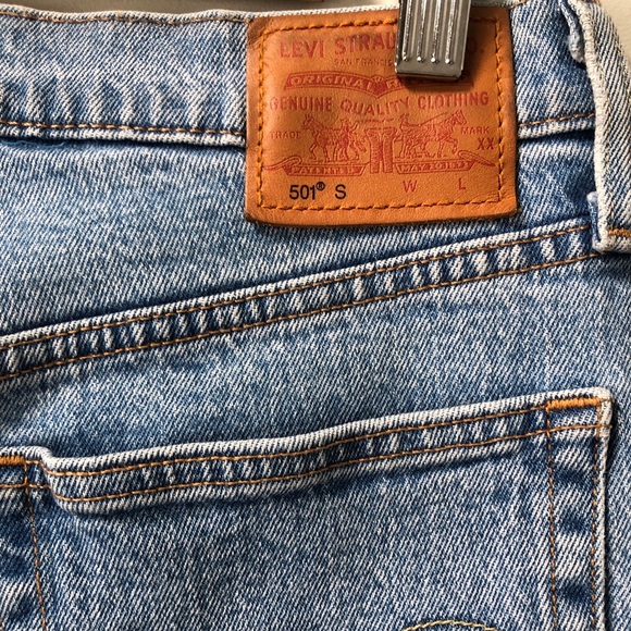 Levi's 501 Skinny jeans sz 27 - Picture 1 of 8